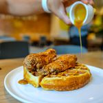 Chicken and Waffles ($16)